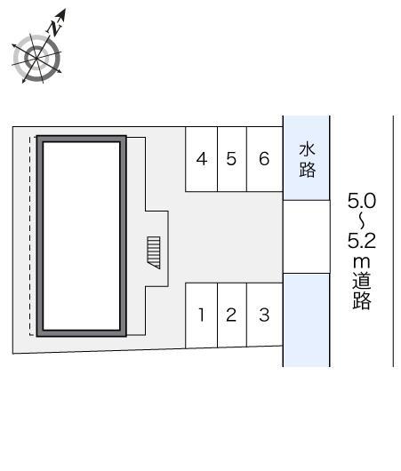 ロジュマン　デュオ(16762)の駐車配置図
