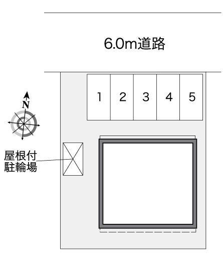 エテルノいずみⅡ(37506)の駐車配置図