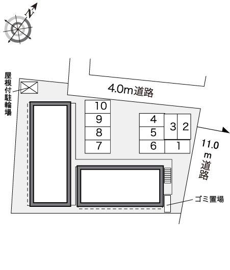 入船(30657)の駐車配置図