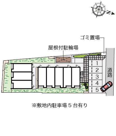ＣＡＲＡＲＵ森孝(55979)の駐車配置図