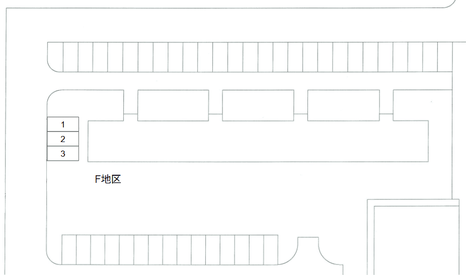 幸町_Ｆ地区の駐車配置図