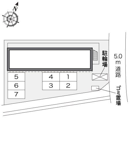 ＫＫＧ・ＣＯＭ(16964)の駐車配置図