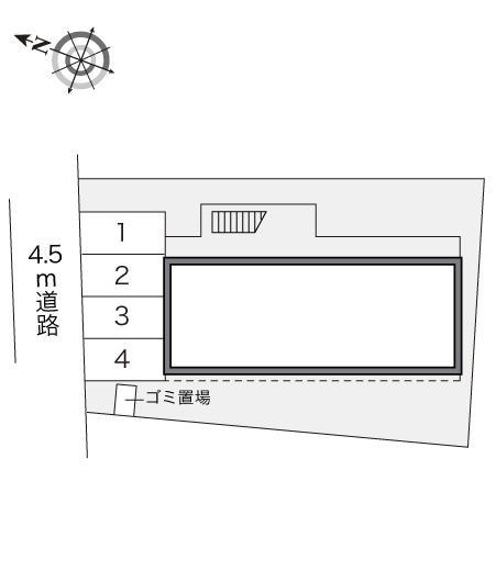 桜が丘(15644)の駐車配置図