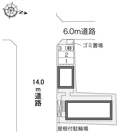 森下(34159)の駐車配置図