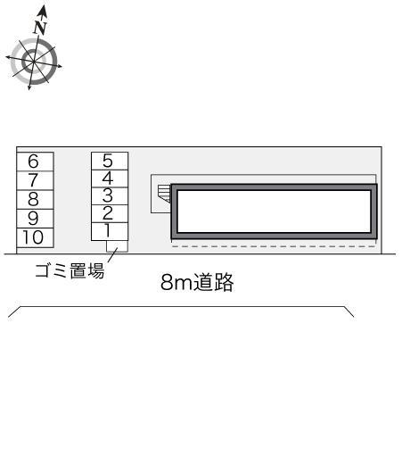 陽陽(16852)の駐車配置図