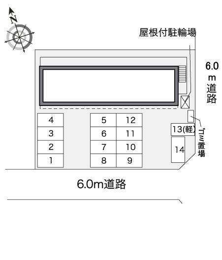 グラン６８(30905)の駐車配置図