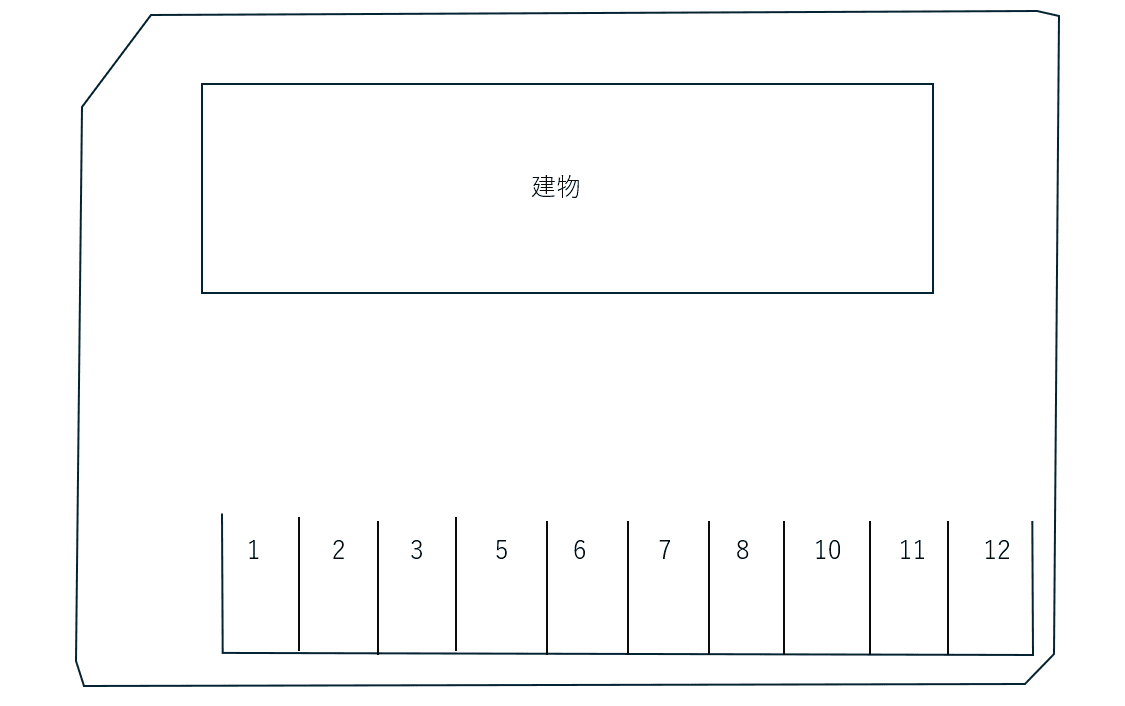 サニーヒルＫの駐車配置図
