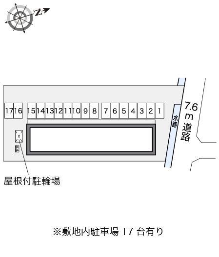 アメニティハウス(20448)の駐車配置図
