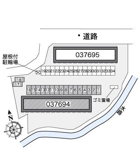 仙台青葉Ⅰ(37694)の駐車配置図