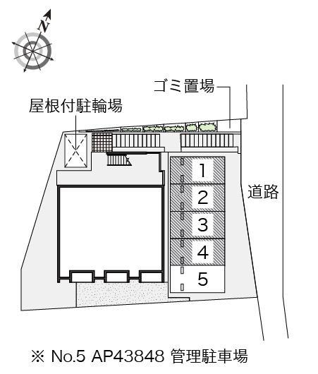 シャルマン明花(54963)の駐車配置図