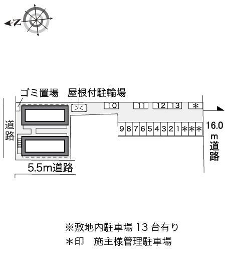 ２１世紀公園(34206)の駐車配置図