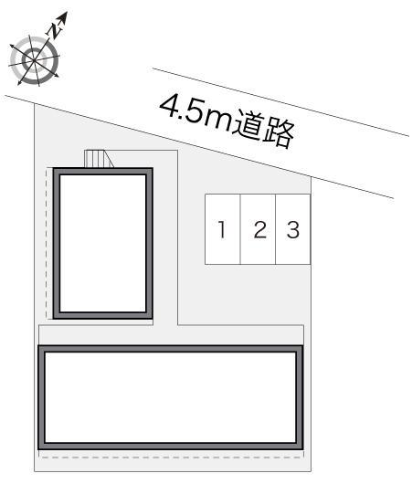 Ｐ・Ａ・Ｌ(20264)の駐車配置図