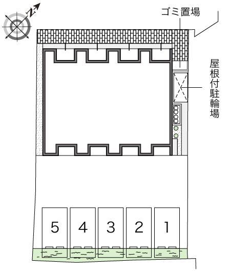 バロー(52357)の駐車配置図