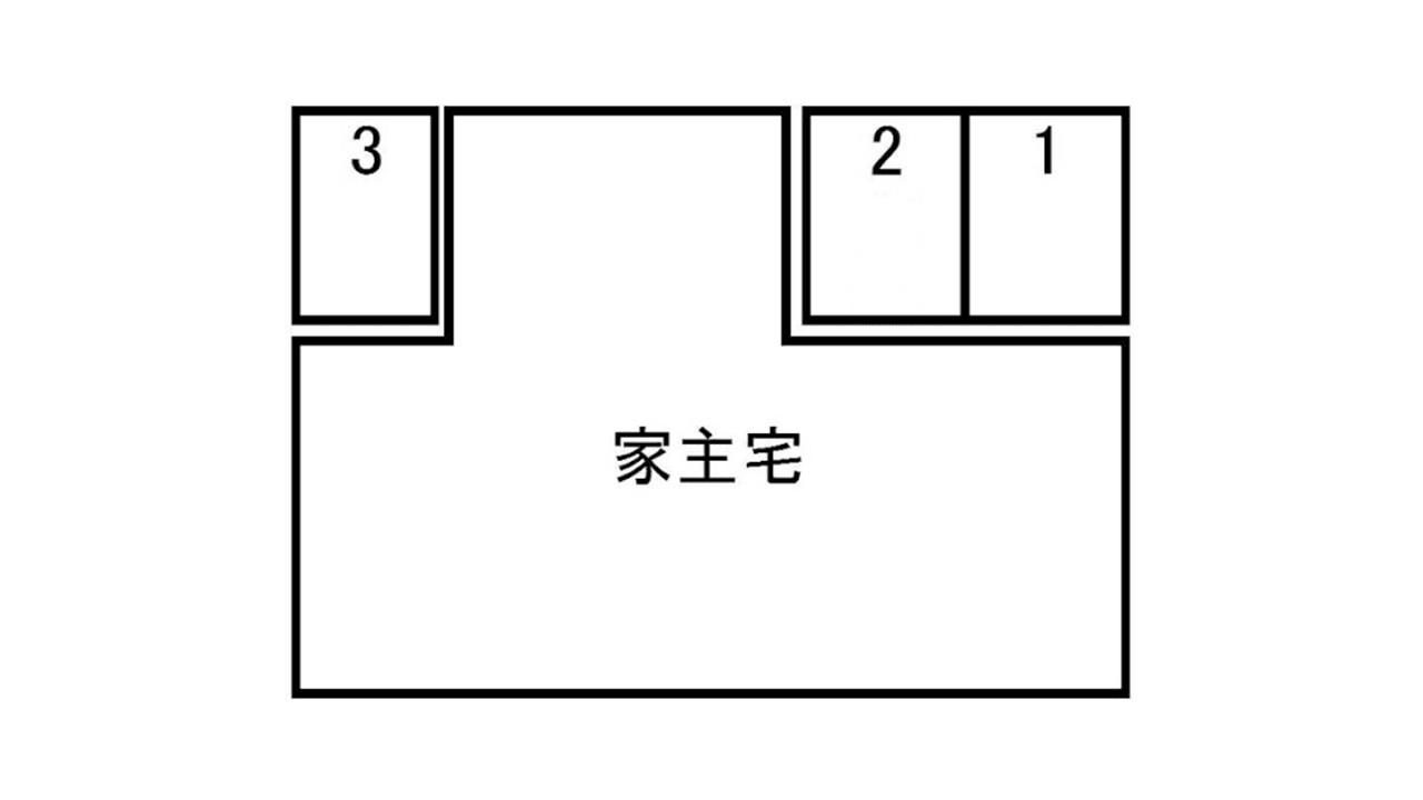 石川パーキングの駐車配置図