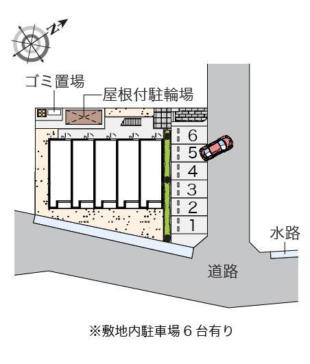 ＫＡＺＵＭＩ(55635)の駐車配置図