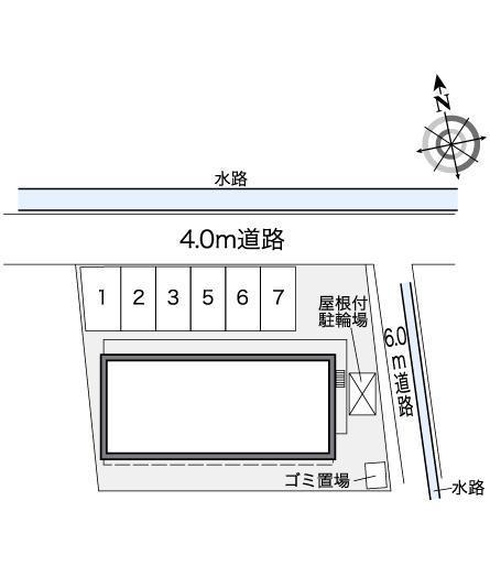 道後物語(25363)の駐車配置図