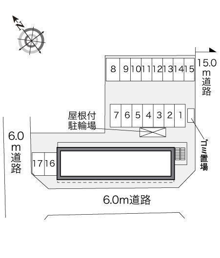 ｇｒｏｗ(31300)の駐車配置図