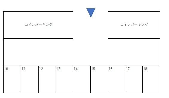 加藤慧第3駐車場の駐車配置図