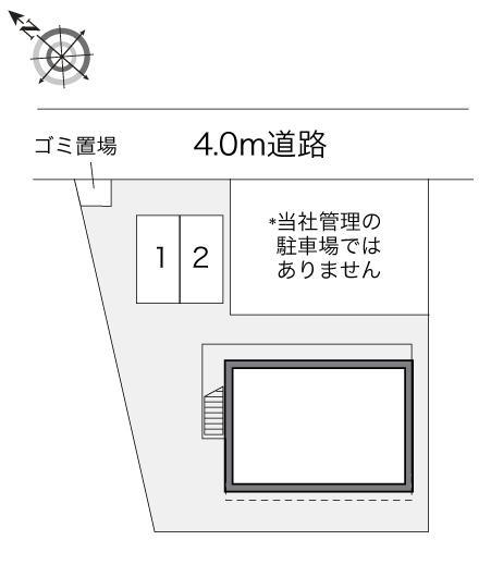 ティノ(20943)の駐車配置図