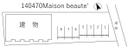 140470Maison beaute'の駐車場