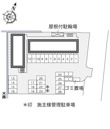 林田(31691)の駐車配置図
