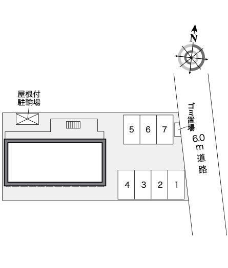 パルメリア(26552)の駐車配置図