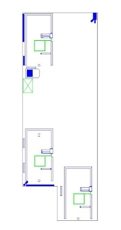 神戸旭通第１の駐車配置図