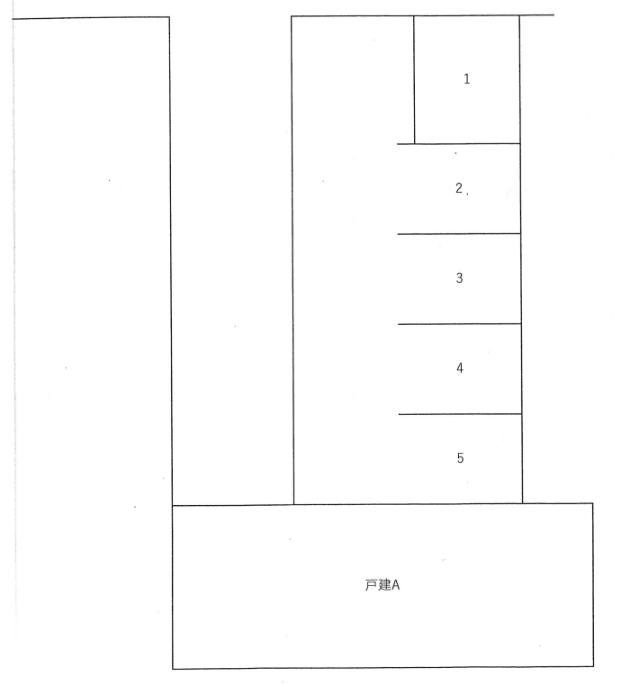 池田駐車場の駐車配置図