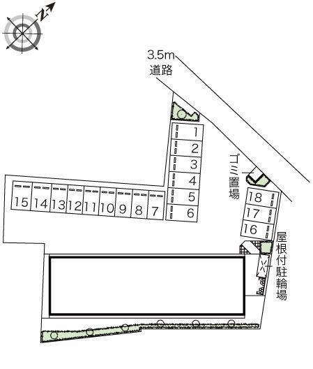 ゼン(45692)の駐車配置図