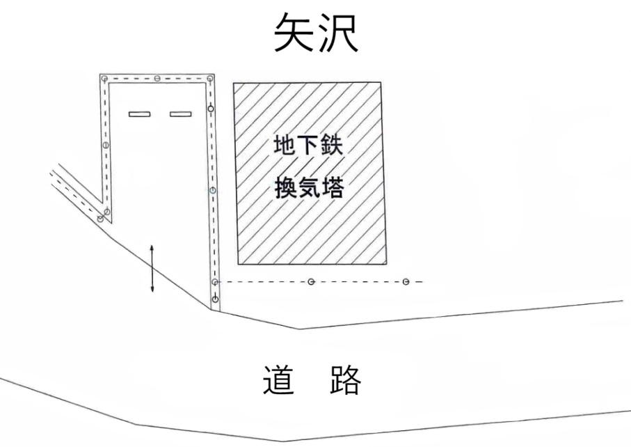 【TD】矢沢の駐車配置図