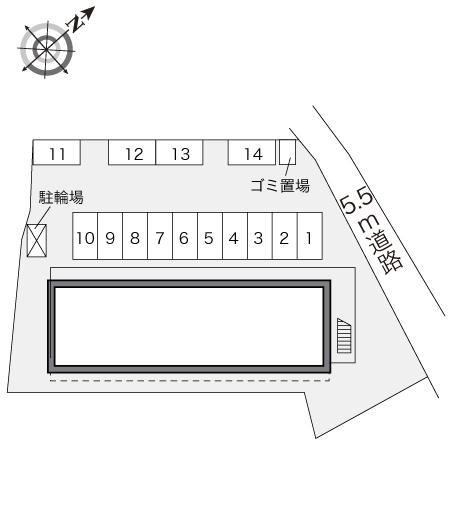 ＴＯＡ　４８(24339)の駐車配置図