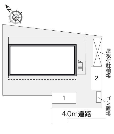 美住(24261)の駐車配置図