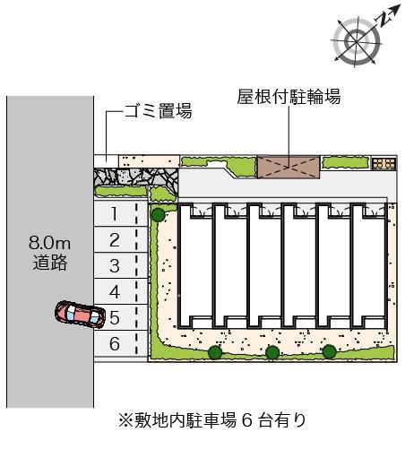 宮前(53717)の駐車配置図