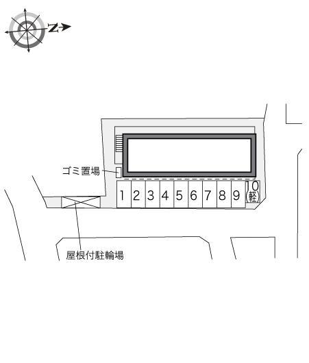 余内(33466)の駐車配置図