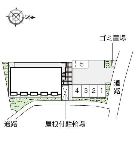 ＣＲＥＡ東館(54252)の駐車配置図