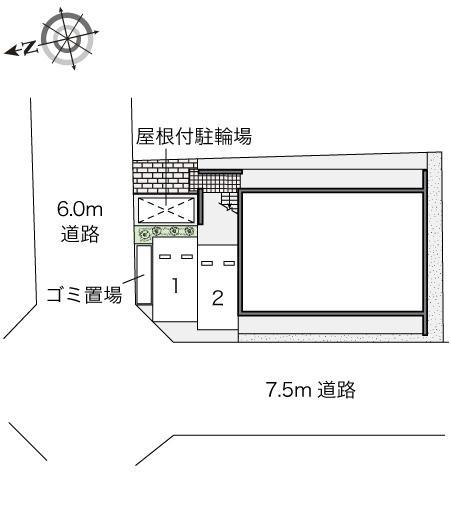 ハピネスオリーブ(45912)の駐車配置図