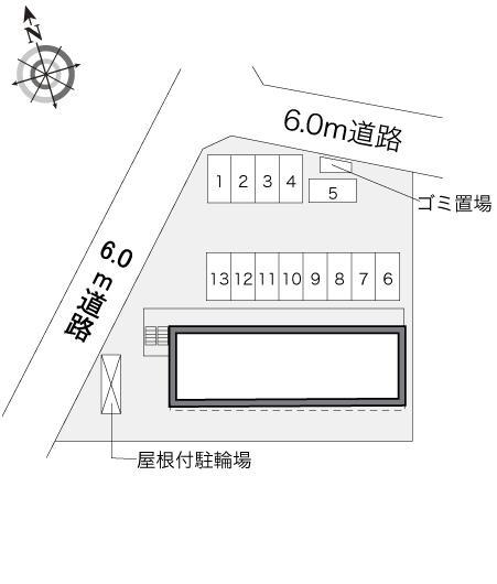 コスモスカイ(33082)の駐車配置図