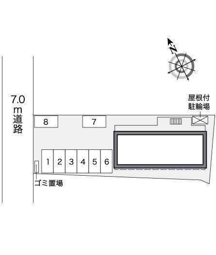 たまのは(26270)の駐車配置図