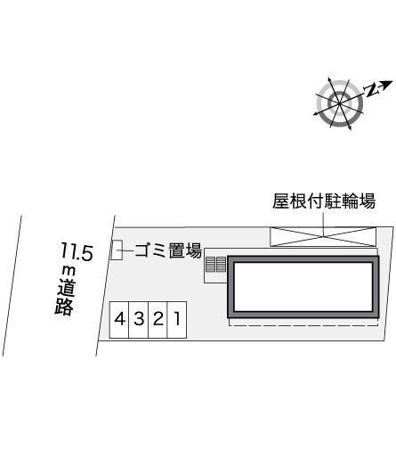 宝(38774)の駐車配置図