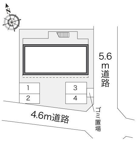 リバティ(16498)の駐車配置図