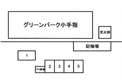 グリーンパーク小手指の駐車配置図