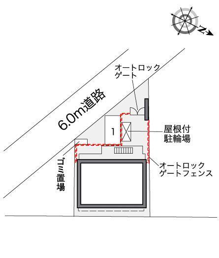 セレス末広(38309)の駐車配置図
