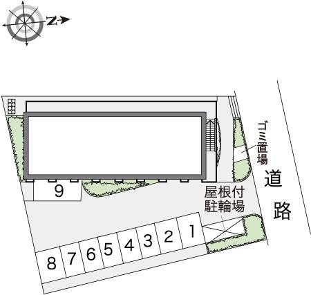 友集日(13590)の駐車配置図