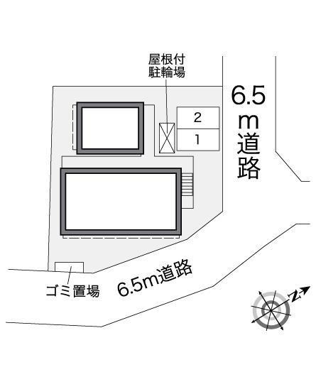 久良岐ヶ丘(27383)の駐車配置図