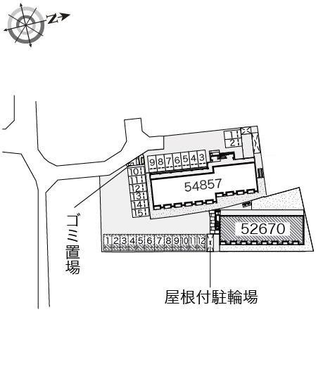 ＮＩＳＨＩＤＡ(52670)の駐車配置図