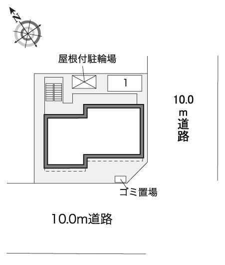 メゾン春風(30819)の駐車配置図