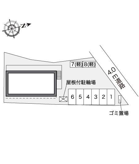 ルミエール双月(31037)の駐車配置図
