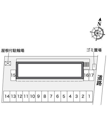 オケイル(39260)の駐車配置図