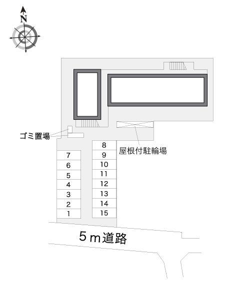 豊(12606)の駐車配置図