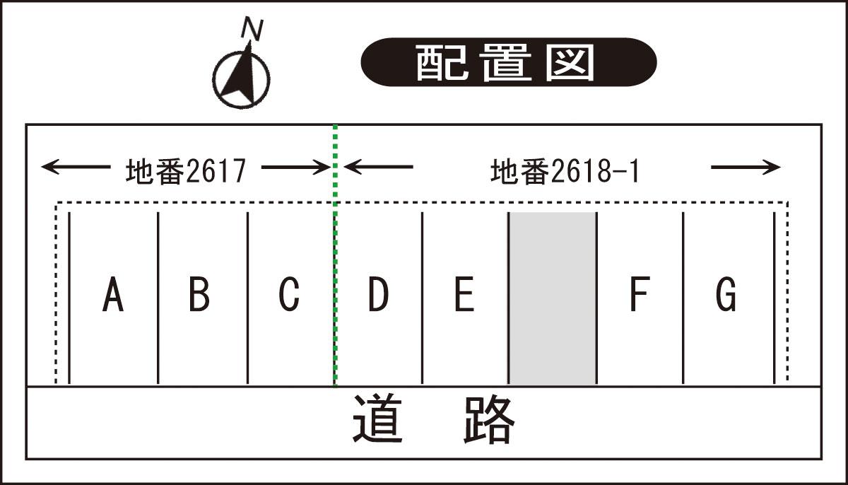 光陽1丁目Nパーキングの駐車配置図
